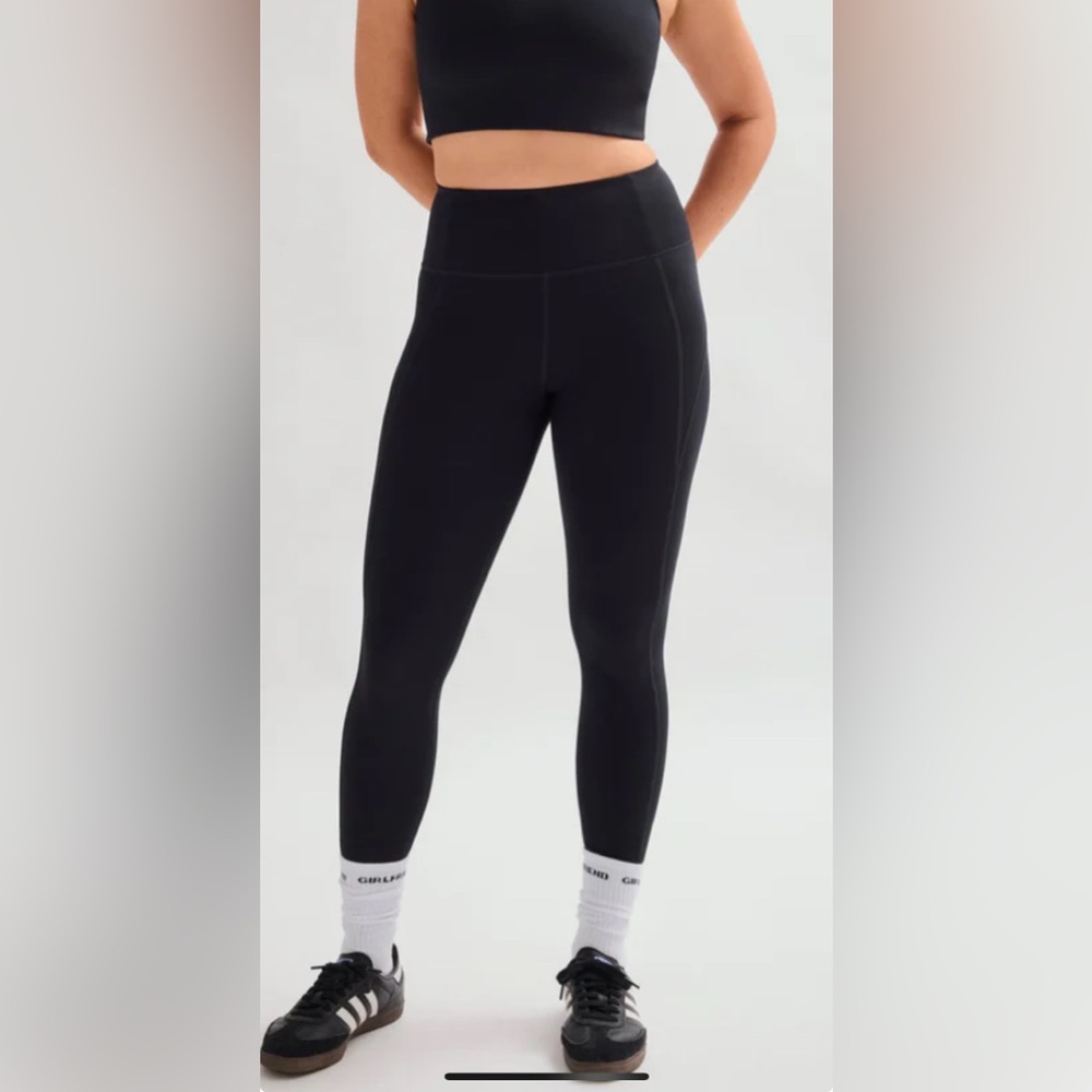 GIRLFRIEND COLLECTIVE Compressive High-Rise Black Leggings Medium